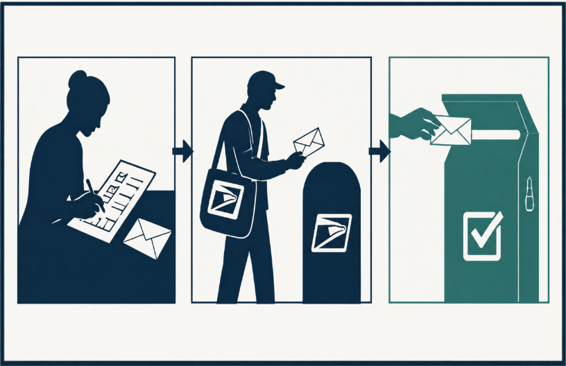 U.S. Postal Service or Ballot Drop Boxes: Your Mail-in Ballot